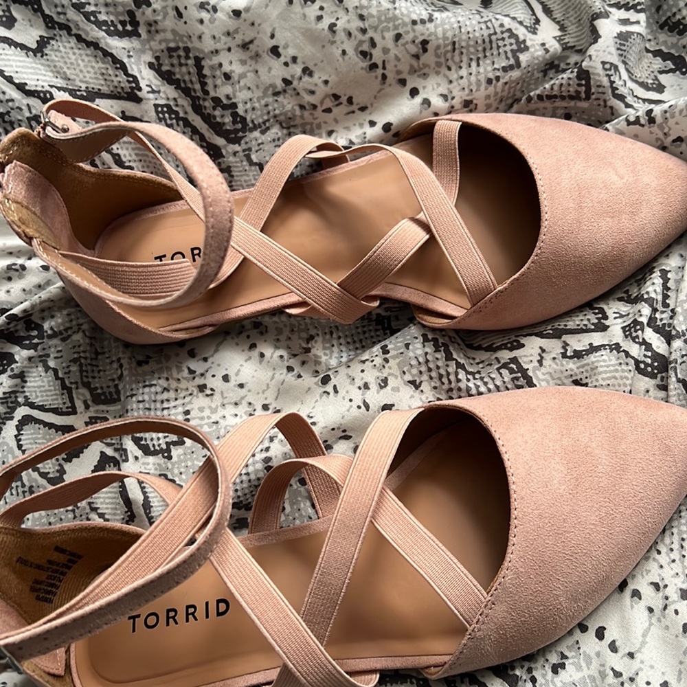 Torrid Criss Cross Ballerina Flats